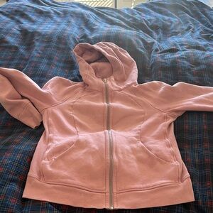 Pink lululemon scuba Hoodie Jacket